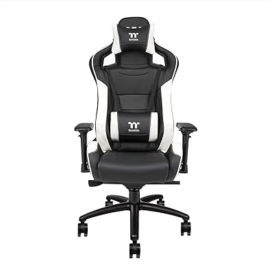 Thermaltake X-Fit Black & White Gaming Chair GGC-XFI-BBMFDL-TW